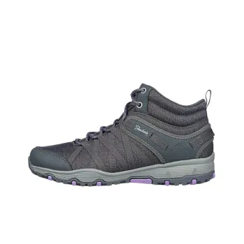 Skechers Seager Hiking / Trekking Shoes Women's Mid-Top Charcoal Gray