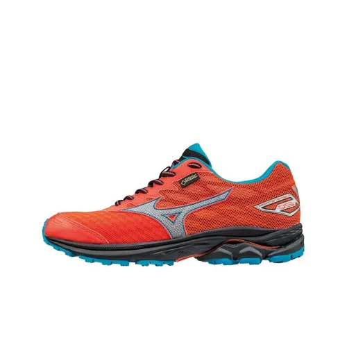 Mizuno Wave Rider 20 Running Shoes Women's Low-Top Orange