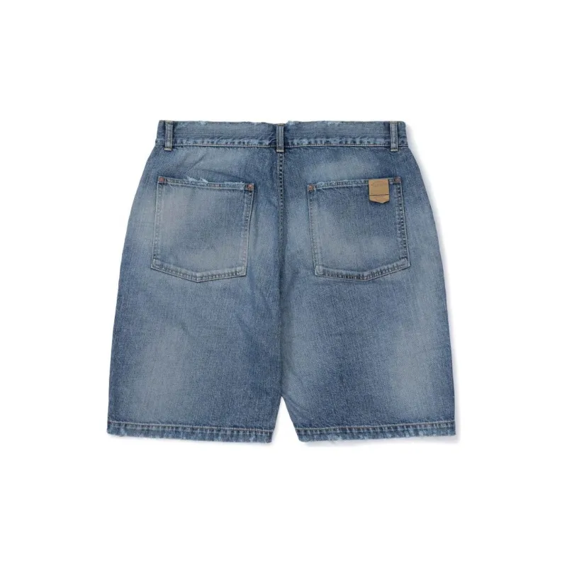 MADNESS Denim Shorts Men Blue-1
