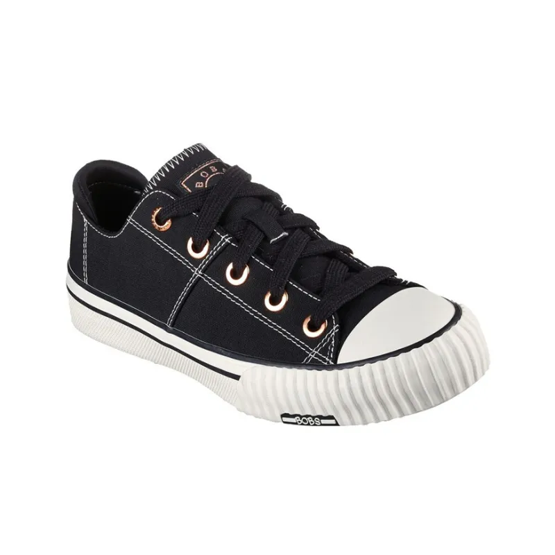 Skechers Bob's Arch Fit Utopia Slip-Resistant Cushioning Wear-Resistant Low-Top Skateboard Shoes Women's Black-2