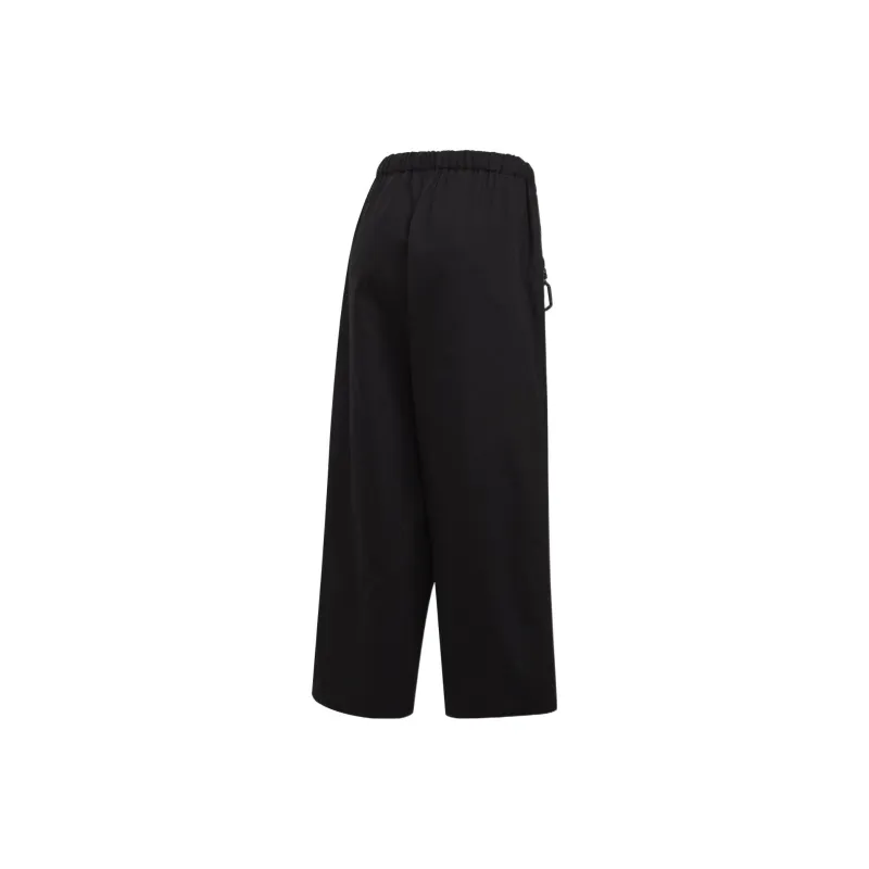 Y 3 Casual Pants Unisex Black-1