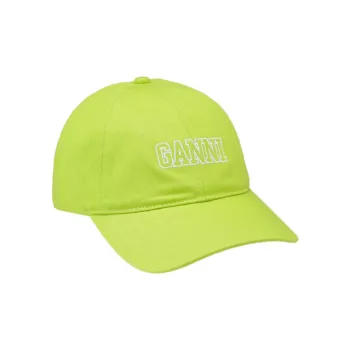 GANNI Baseball Caps Women's Lime