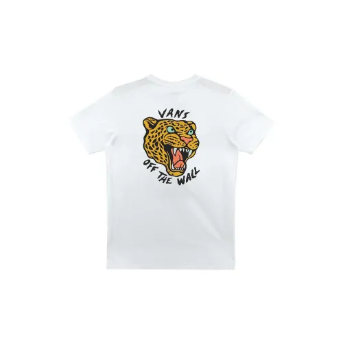 Vans Jaguar Grey T-Shirts Men White