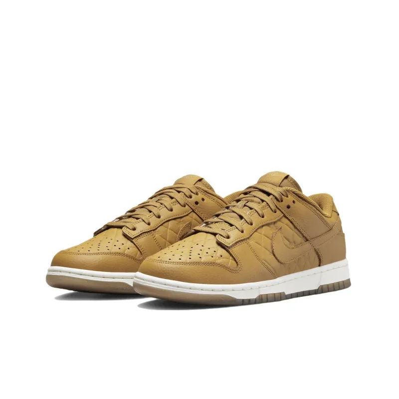 Nike Dunk Low Quilted Wheat Women's-2