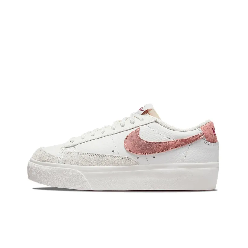Nike Blazer Low Platform 'White Pink' Women's-0