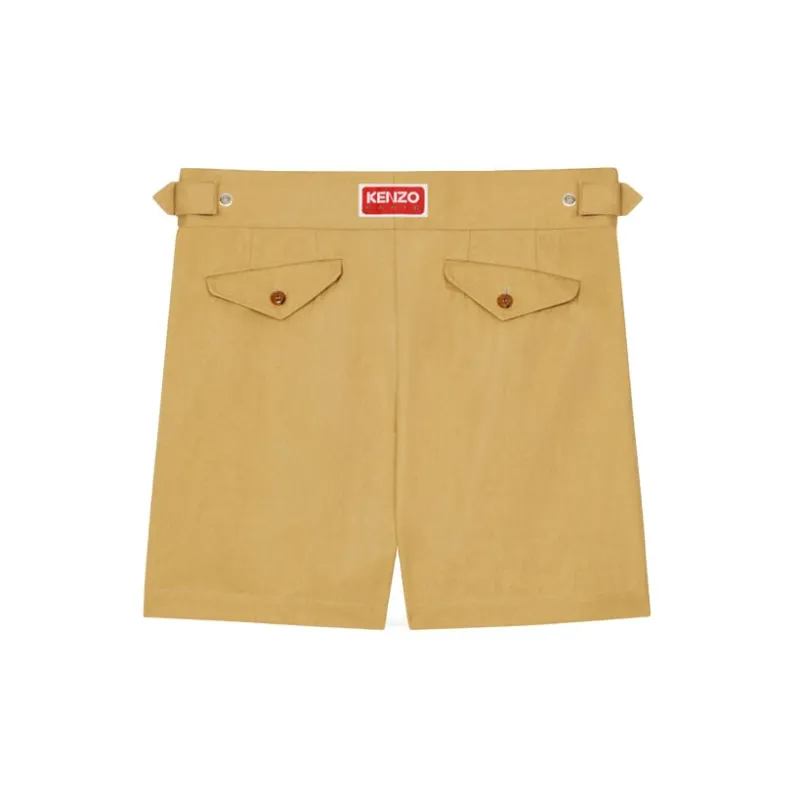 KENZO Buckle Detail Shorts-1