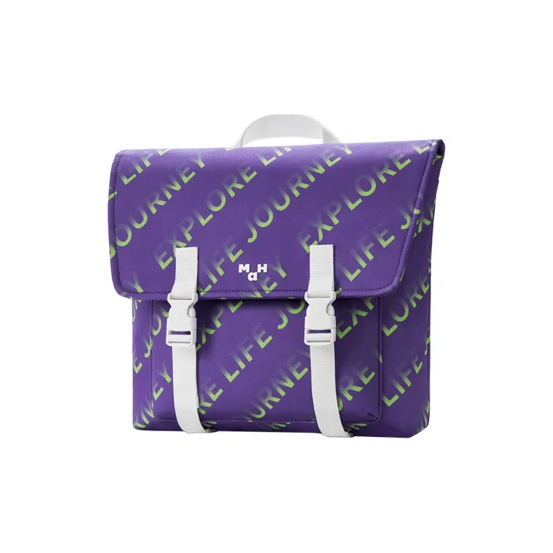 MAH Polyester Backpack Regular Women's Multicolor-1