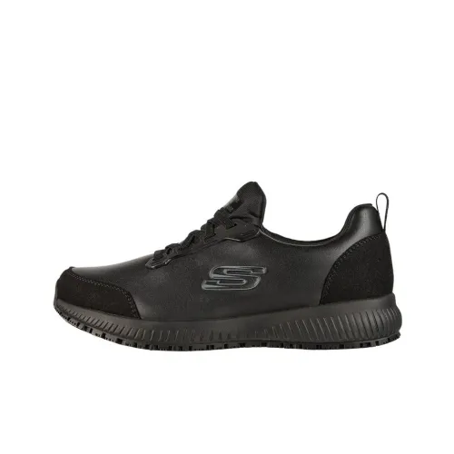 Skechers Work Casual Shoes Women's Low-Top All Black