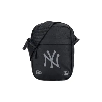 New Era Nylon Fabric Crossbody Bag, Shoulder Bag Men's Black