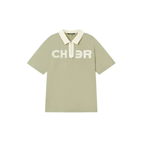 Caver&Hunter Polo Shirts Unisex Pea Green