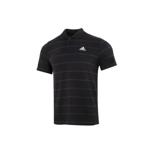 Adidas Polo Shirts Men Black