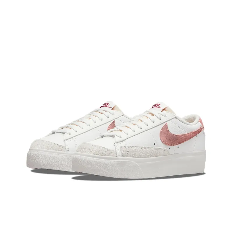 Nike Blazer Low Platform 'White Pink' Women's-2