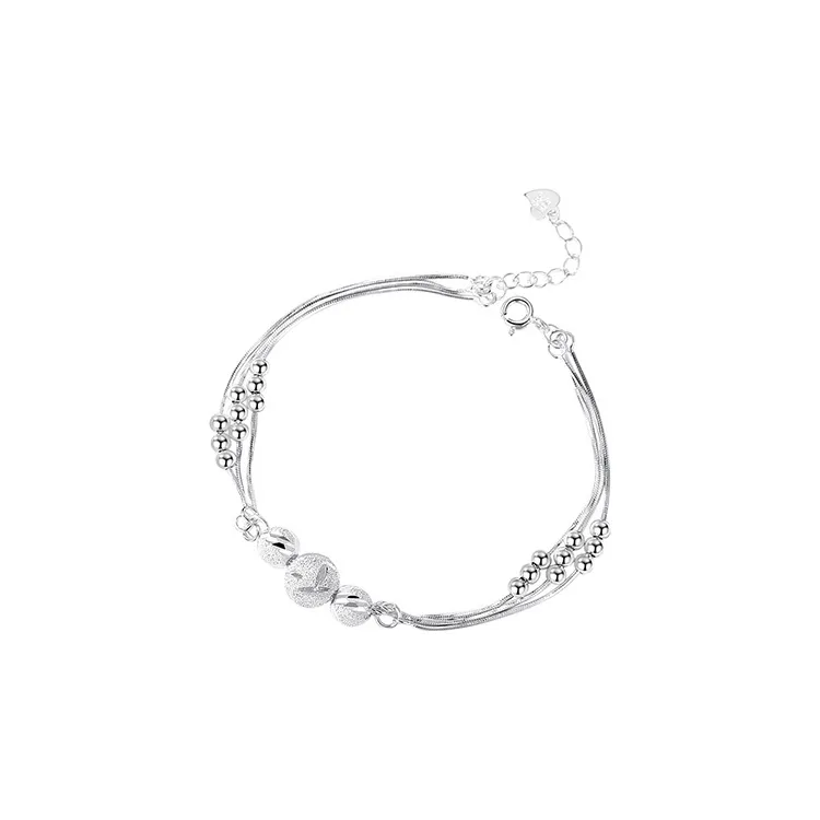 LISM Bracelets Women's Eternal Love Sterling Silver Bracelet-0