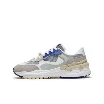 LiNing Origin CF Tracing Cushioning Anti Slip And Wear Resistant Low Top Sports Casual Shoes Men's Gray