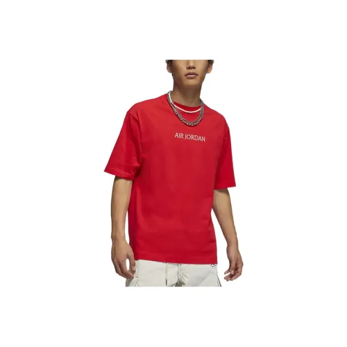 Jordan Air T-Shirts Men Red