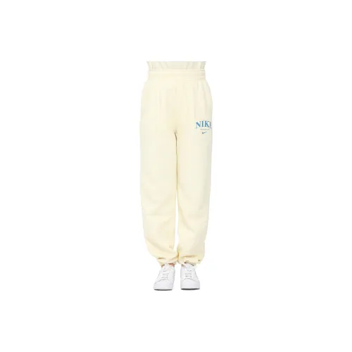 Nike Knitted Sweatpants Women's Beige