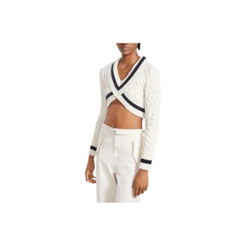 DION LEE Crop Tops Women's White