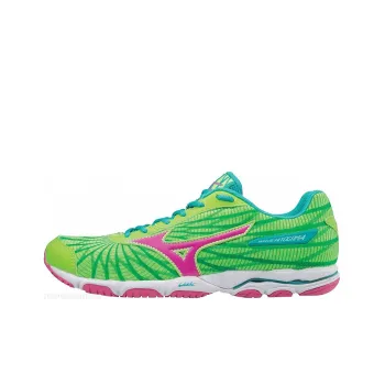 Mizuno Wave Hitogami 4 Lightweight Green Pink Women's