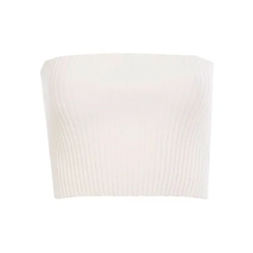 Chloé Strapless Tops Women's White