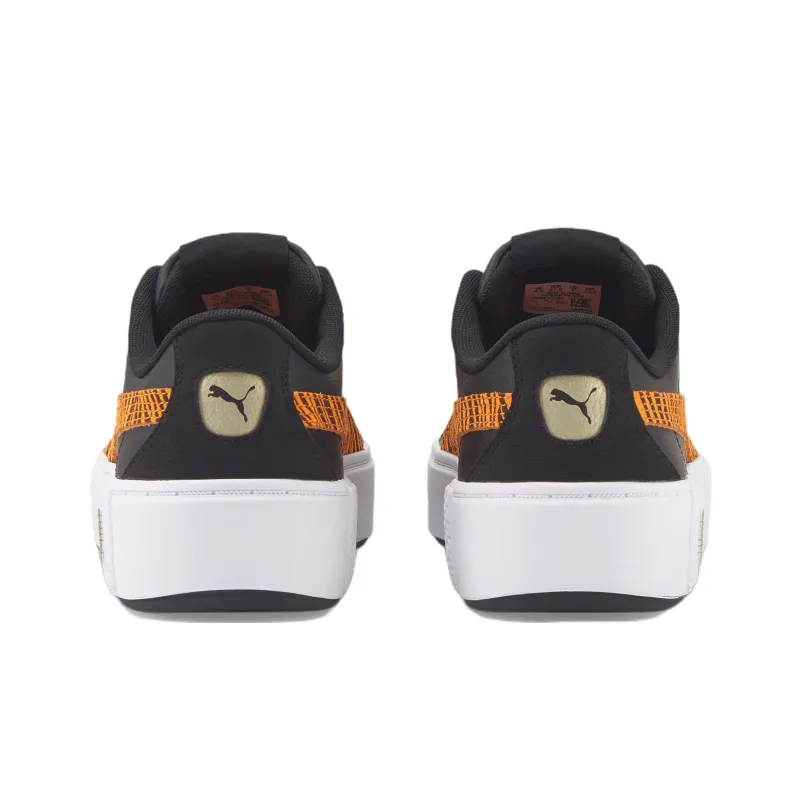 PUMA Mash Platform 'Black White Orange' Women's-3