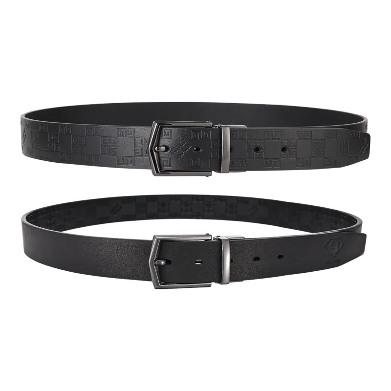 NINE NAIL Leather Belts Men-3
