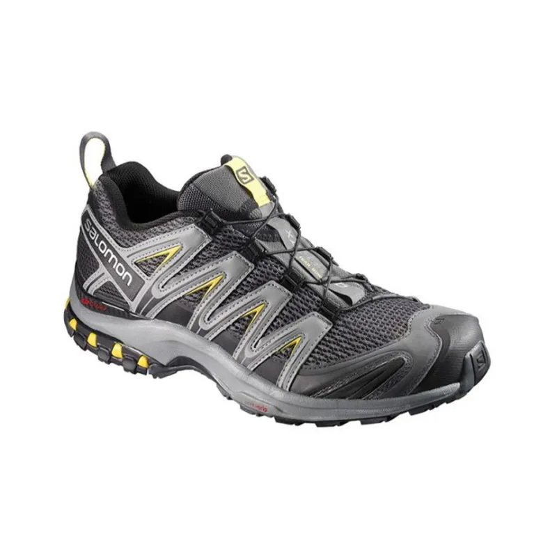 SALOMON XA PRO 3D LA YAUTE Anti-Slip Wear-Resistant River Trekking Shoes Men's Gray-1