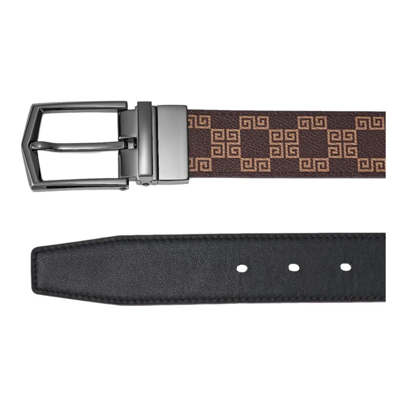 NINE NAIL Leather Belts Men-18