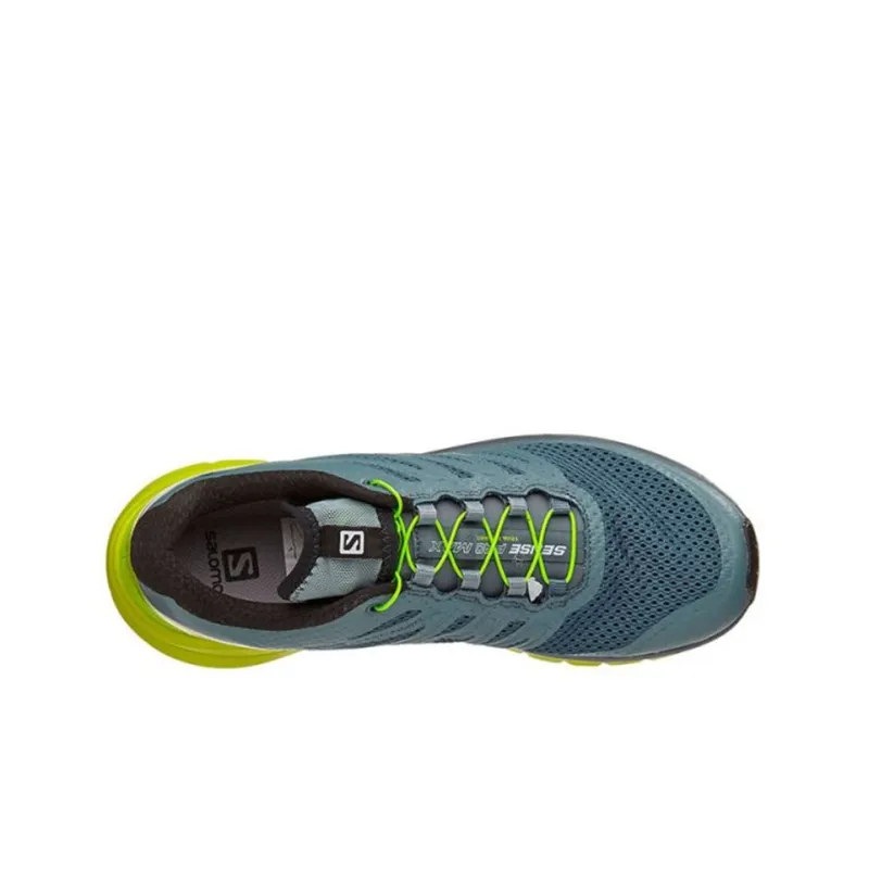 SALOMON Sense Ride 4 Sense Pro Ma Anti-Slip Wear-Resistant Low-Top Outdoor Shoes Gray Green-3
