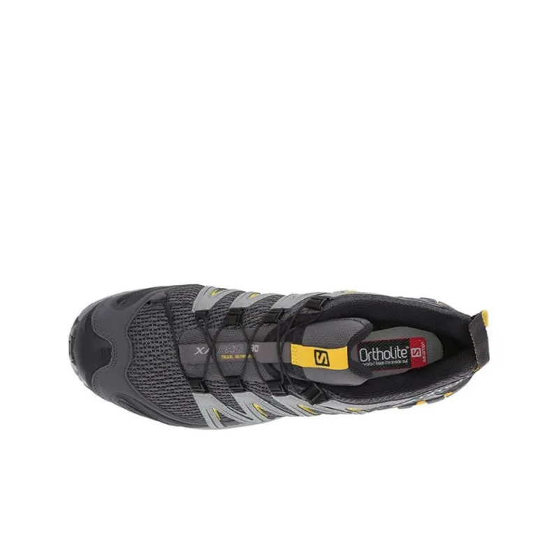 SALOMON XA PRO 3D LA YAUTE Anti-Slip Wear-Resistant River Trekking Shoes Men's Gray-2