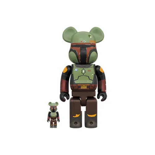 BE@RBRICK BOBA FETT Recovered Armor 100% & 400%