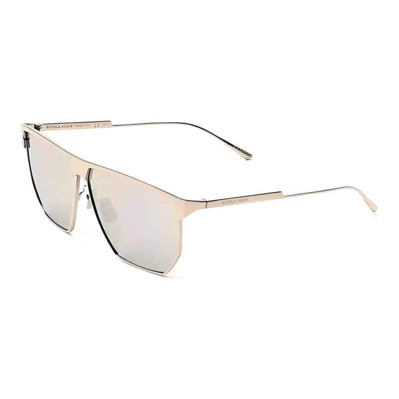 Bottega Veneta Angular Aviator Sunglasses-0