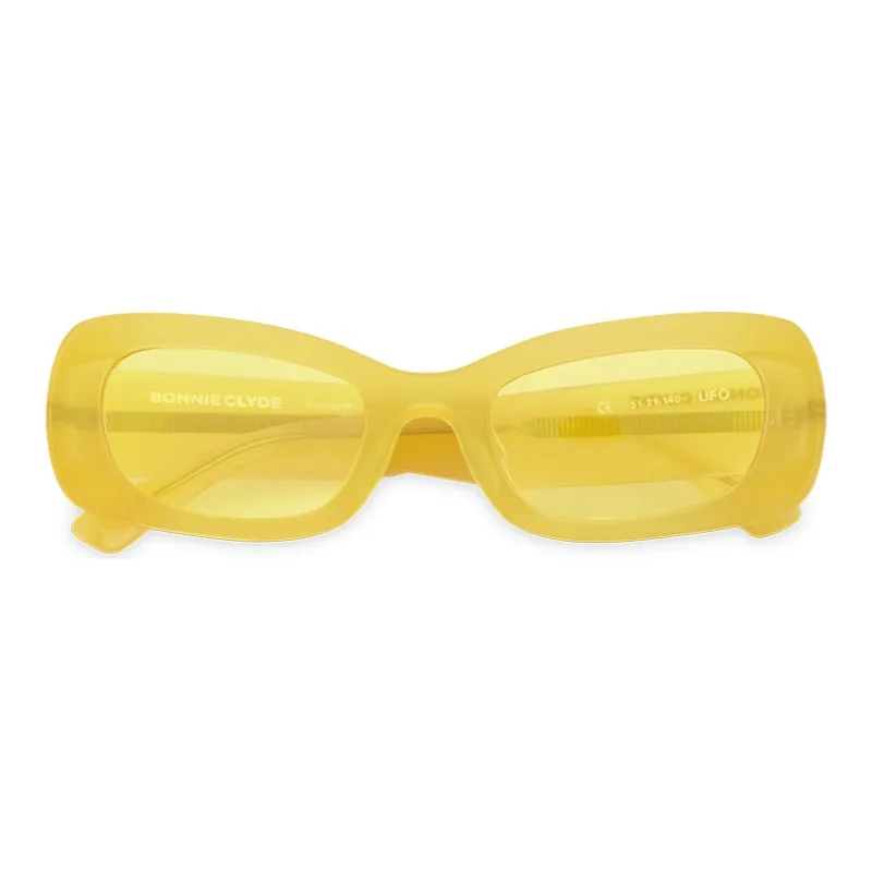BONNIECLYDE Sunglasses Unisex Bright Yellow-1