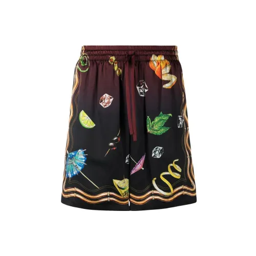 CASABLANCA Reve De Tennis Silk Shorts 