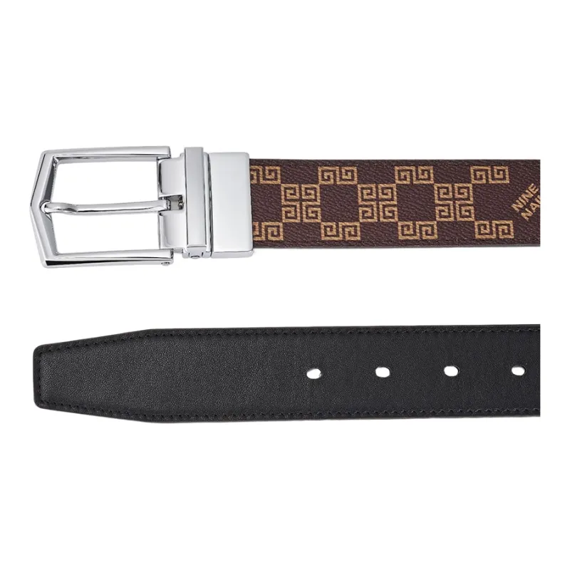 NINE NAIL Leather Belts Men-6