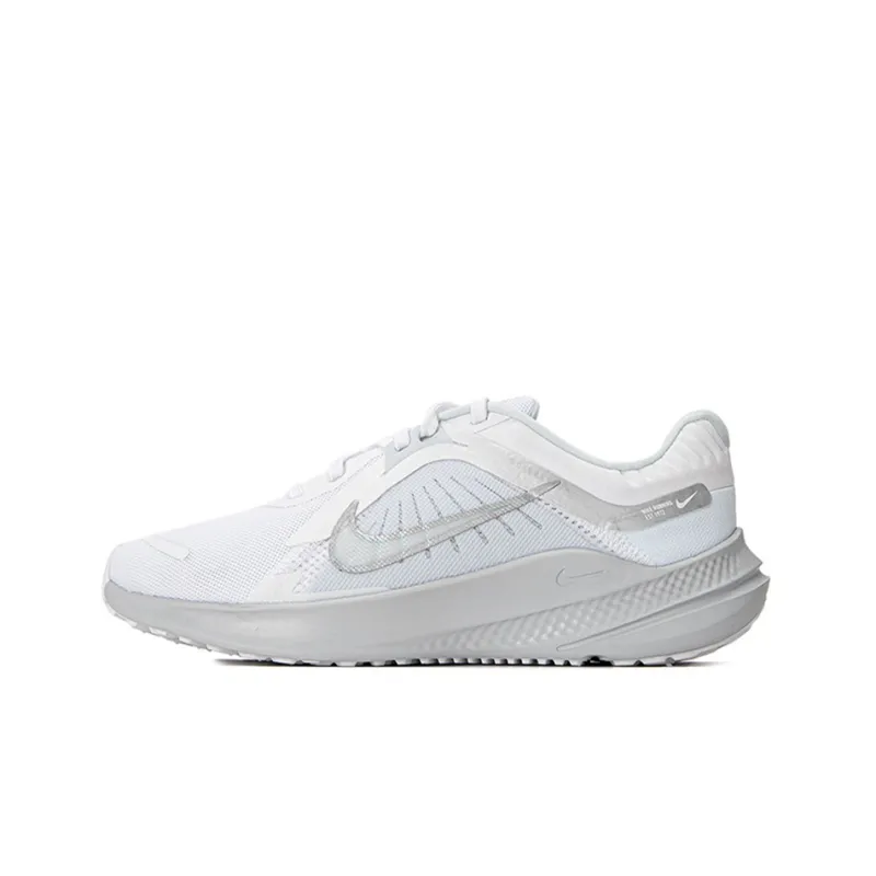 Nike Quest 5 White Metallic Silver Women's-0