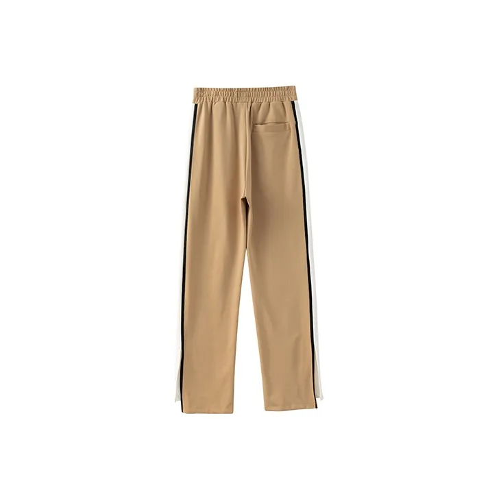 EOFO Straight Moderate Casual Pants Women's Khaki-1