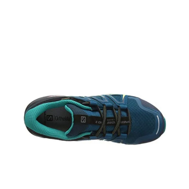 SALOMON Speedcross Vario 2 Gt Low-Top Outdoor Shoes Women's Blue-2