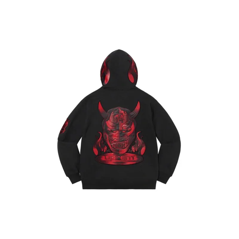 Supreme Demon Zip Up Hooded Sweatshirt-1