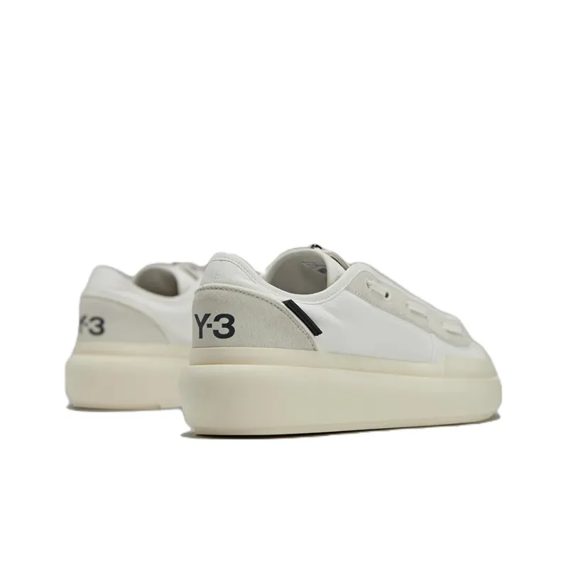 Y 3 Ajatu Court Low Core White Orbit Grey Cream White-3