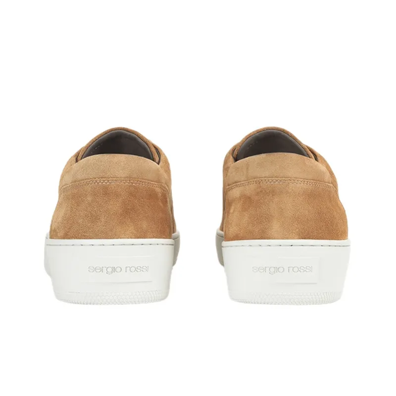 SERGIO ROSSI Sr1 Low-Top Skateboard Shoes Men's Brown-3