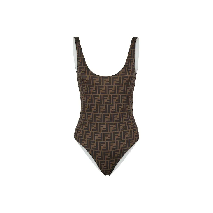 FENDI One-Piece Swimsuits Women's White-2