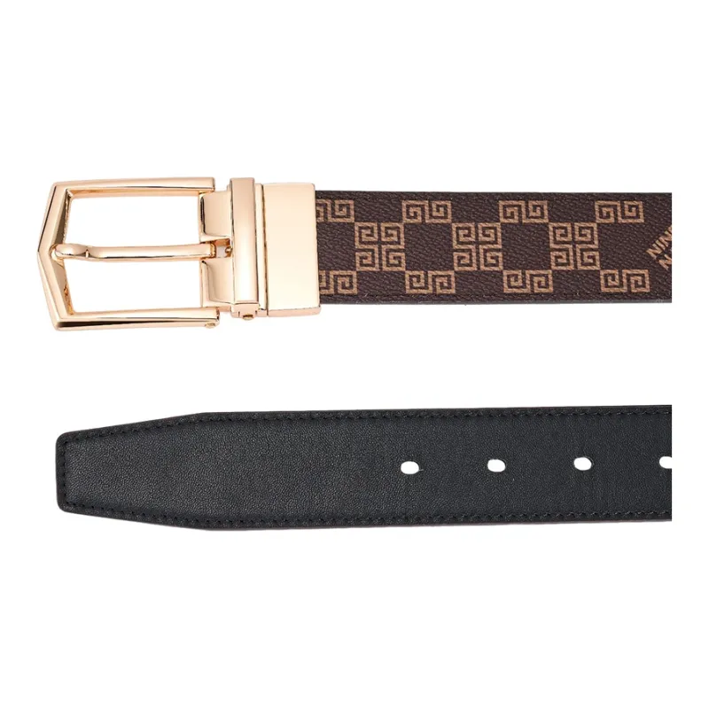 NINE NAIL Leather Belts Men-30