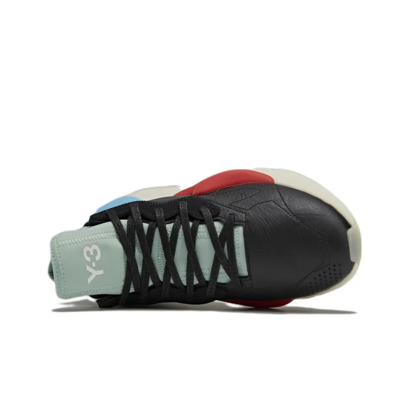 Adidas Y 3 Kaiwa Black Blush Green-4