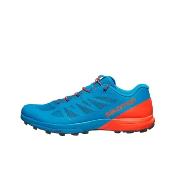 SALOMON Low Top Hiking Shoes Men's Blue White