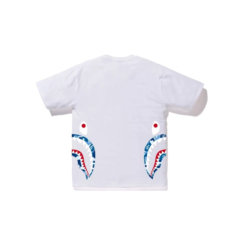 Bape Flame Side Shark Tee-7