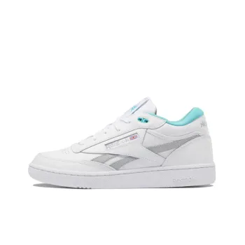 Reebok Club C Mid 2 Revenge Casual Skateboarding Shoes Unisex White Gray