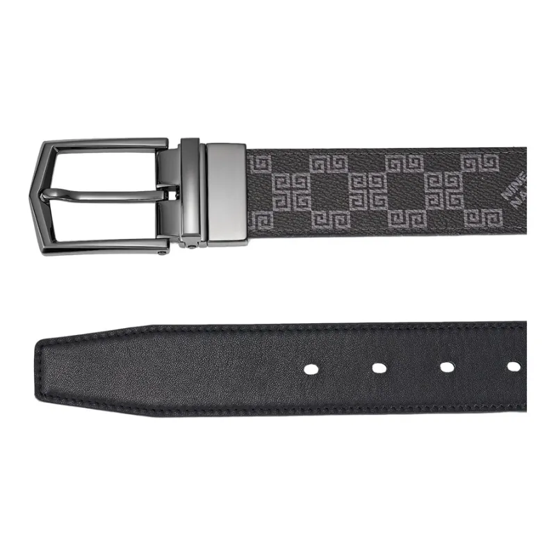 NINE NAIL Leather Belts Men-14