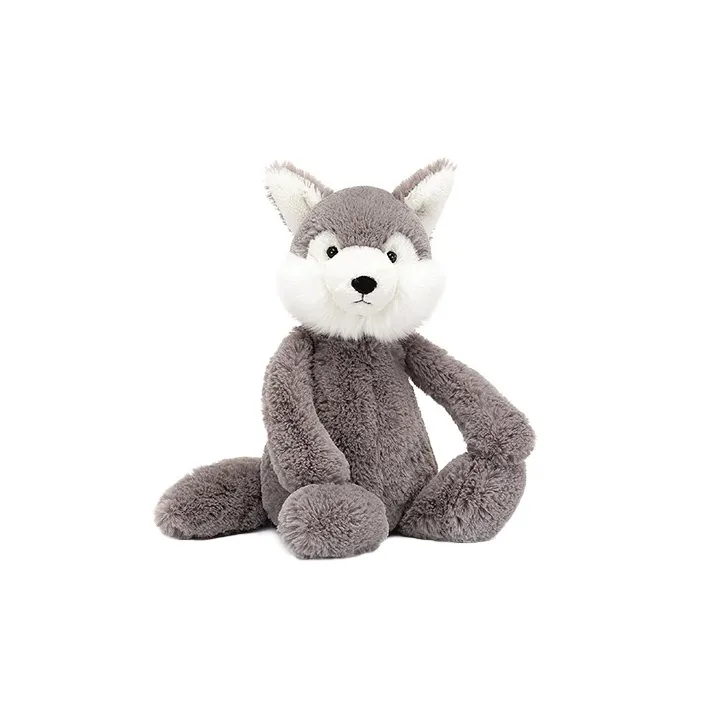JELLYCAT Bashful Wolf Stuffed Animal-0