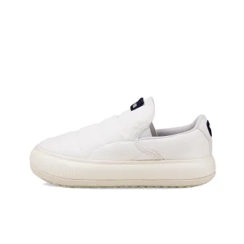 PUMA Suede Mayu Slip On Canvas 'White Marshmallow' Women's