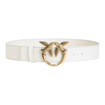 PINKO Logo Plaque Buckle Belt